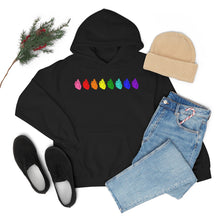 Load image into Gallery viewer, Retro Pride Hearts Hoodie
