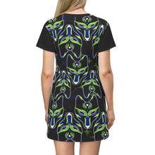 Load image into Gallery viewer, Raver Wolf T-Shirt Dress
