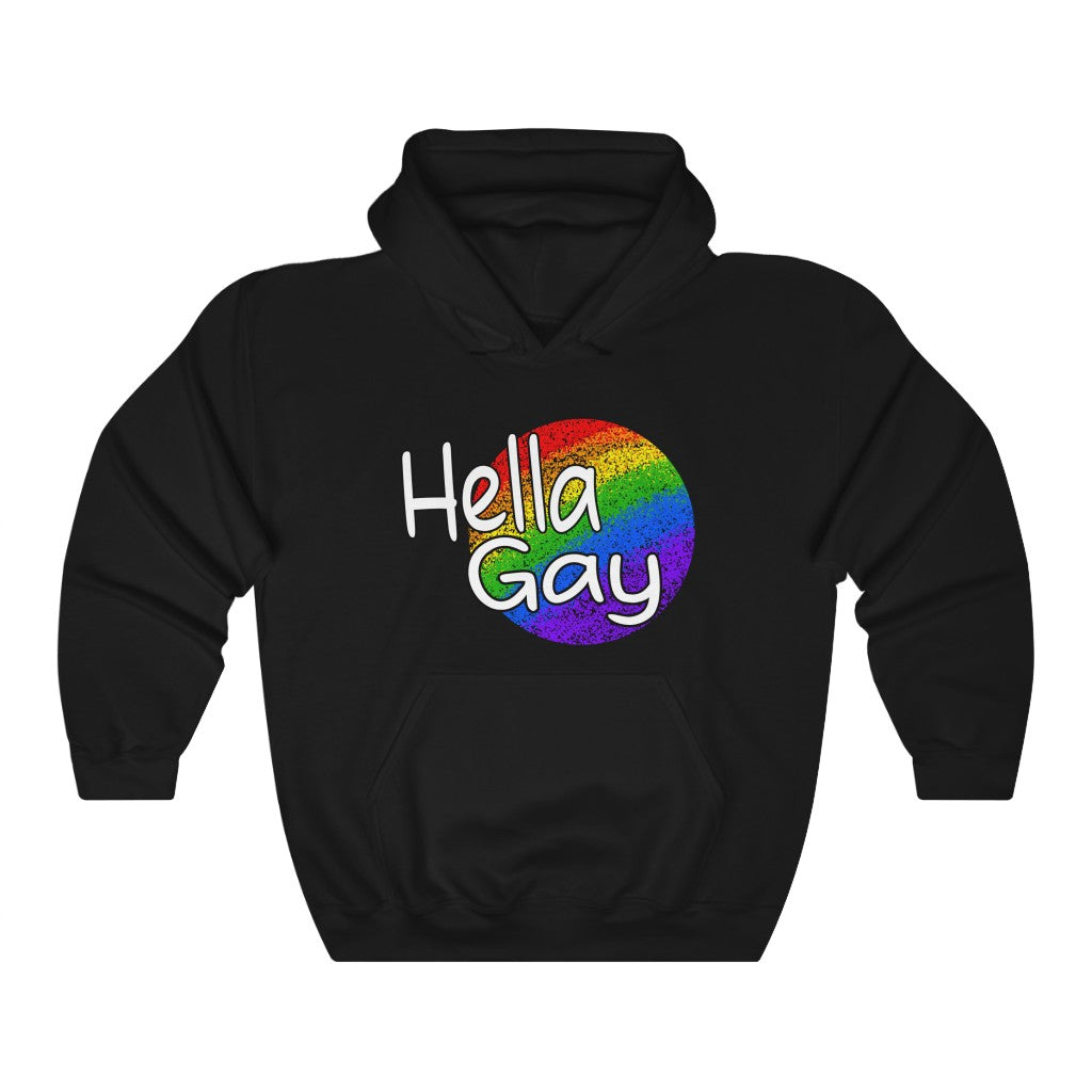 Hella Gay - Unisex Heavy Blend™ Hooded Sweatshirt