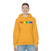 Load image into Gallery viewer, Retro Pride Hearts Hoodie
