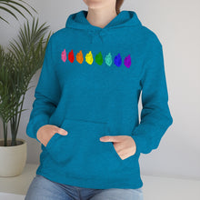 Load image into Gallery viewer, Retro Pride Hearts Hoodie
