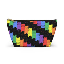 Load image into Gallery viewer, Rainbow Gummy Bear Lineup Accessory Pouch
