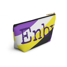 Load image into Gallery viewer, Enby Pouch w T-bottom
