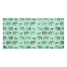 Load image into Gallery viewer, Elephants Jade Parade Gaming mouse pad
