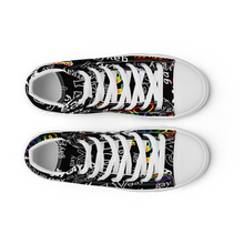 Load image into Gallery viewer, SAY IT! high top canvas shoes (Masc sizes)
