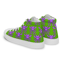 Load image into Gallery viewer, Tenta-Bat high top canvas shoes (Masc sizes)
