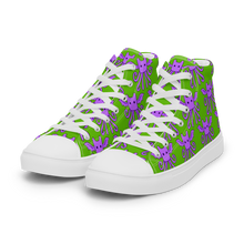 Load image into Gallery viewer, Tenta-Bat high top canvas shoes (Masc sizes)
