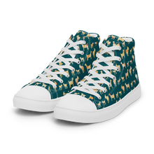 Load image into Gallery viewer, Goatmilk And Honey high top canvas shoes (masc sizes)
