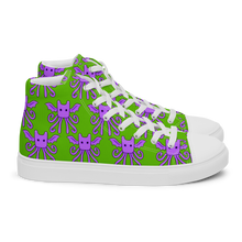 Load image into Gallery viewer, Tenta-Bat high top canvas shoes (Masc sizes)
