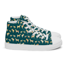 Load image into Gallery viewer, Goatmilk And Honey high top canvas shoes (masc sizes)
