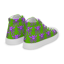 Load image into Gallery viewer, Tenta-Bat high top canvas shoes (Masc sizes)
