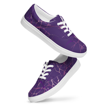 Load image into Gallery viewer, Amandathyst lace-up canvas shoes (Masc sizes)
