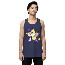 Load image into Gallery viewer, Enby Star premium tank top
