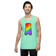 Load image into Gallery viewer, Rainbow Gummy Bear tank top
