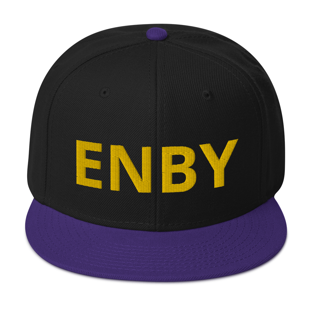 ENBY Snapback Hat