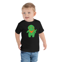 Load image into Gallery viewer, Lizard Bandana Buddy Toddler Tee
