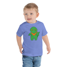 Load image into Gallery viewer, Lizard Bandana Buddy Toddler Tee
