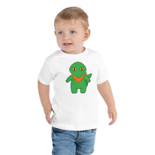 Load image into Gallery viewer, Lizard Bandana Buddy Toddler Tee
