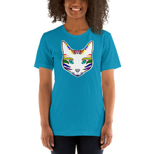 Load image into Gallery viewer, Pride Cat Short-sleeve unisex t-shirt
