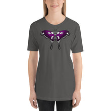 Load image into Gallery viewer, Asexual Pride Moth Short-sleeve unisex t-shirt
