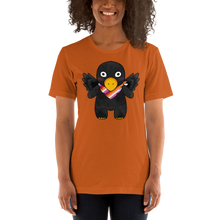 Load image into Gallery viewer, Shii The Crow- Bandana Buddy, lesbian pride shirt
