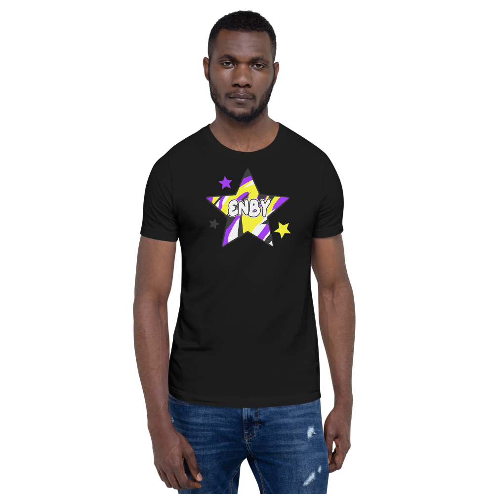 Enby Star Short-sleeve unisex t-shirt