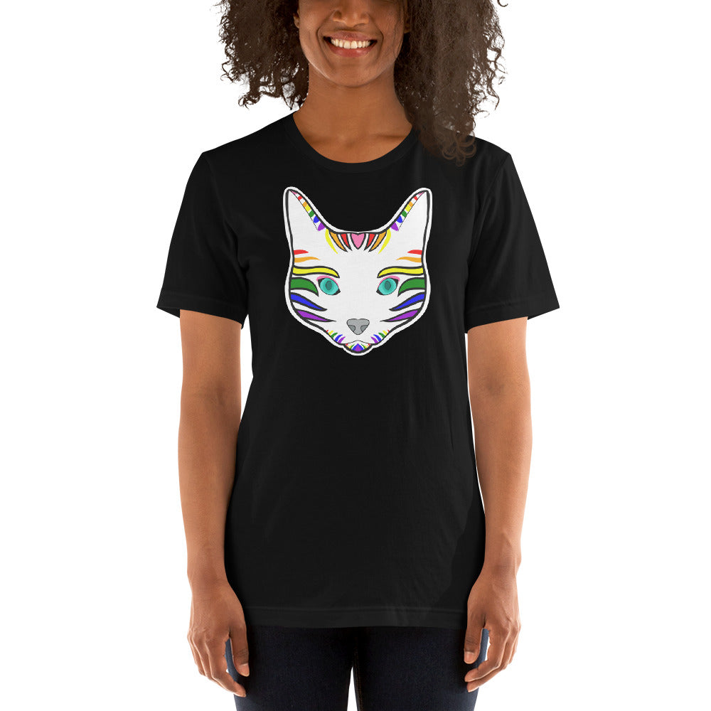 Pride Cat Short-sleeve unisex t-shirt