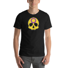 Load image into Gallery viewer, Intersex Pride Skull Short-sleeve unisex t-shirt

