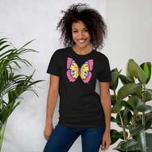 Load image into Gallery viewer, Pansexual Pride Butterfly Short-sleeve unisex t-shirt
