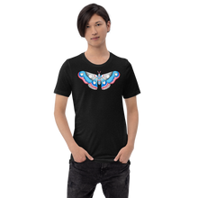 Load image into Gallery viewer, Trans Pride Moth Short-sleeve unisex t-shirt
