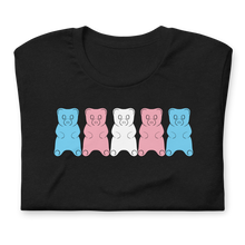 Load image into Gallery viewer, Trans Pride Gummy Bears Short-sleeve unisex t-shirt
