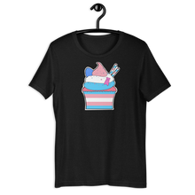 Load image into Gallery viewer, Trans Pride Cupcake Short-sleeve unisex t-shirt
