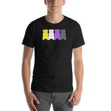 Load image into Gallery viewer, Nonbinary Pride Gummy Bears Short-sleeve unisex t-shirt
