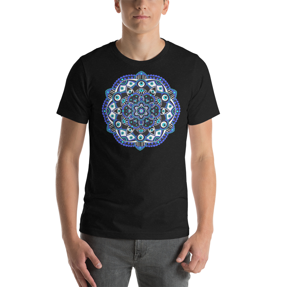 Evil Eye Mandala Short-sleeve unisex t-shirt