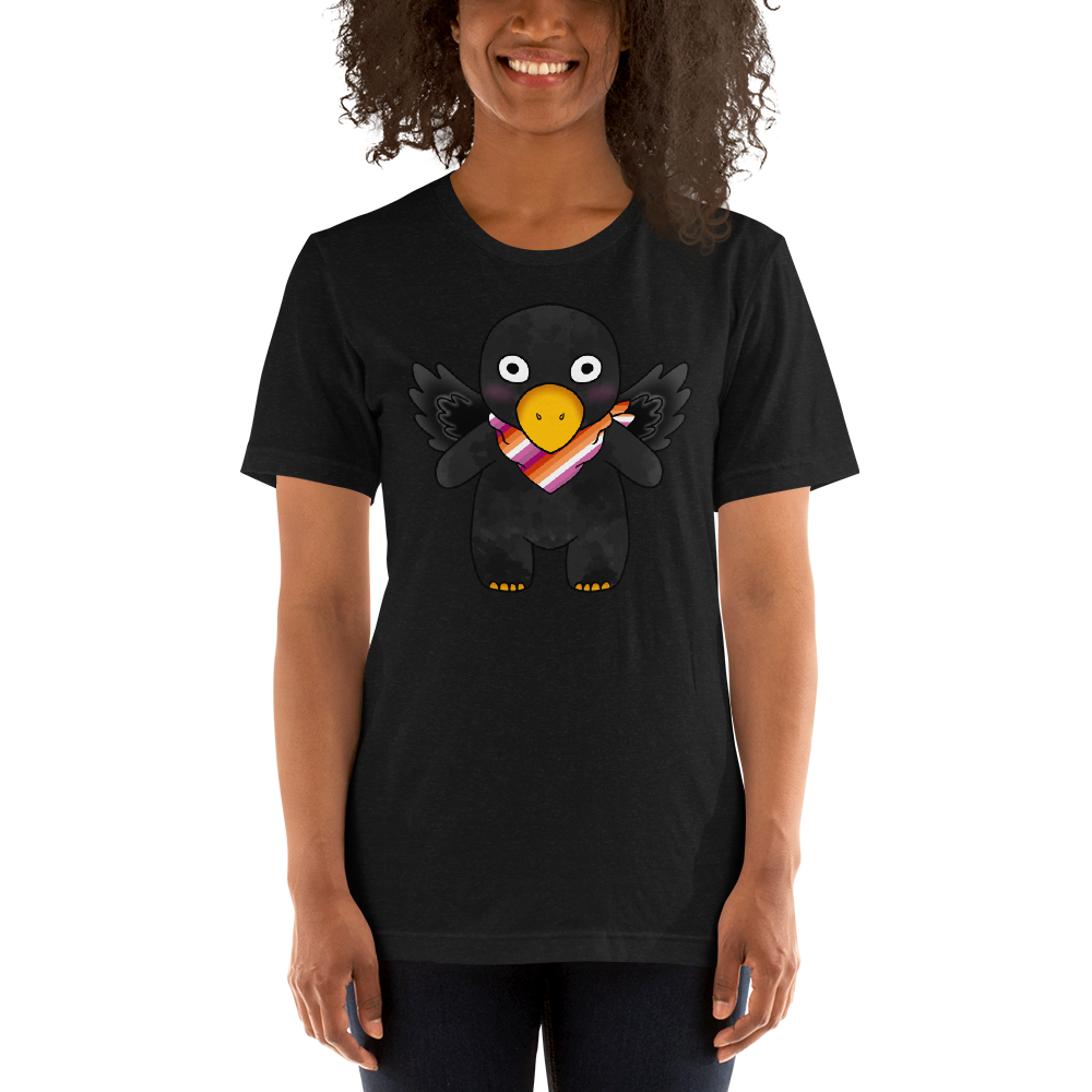 Shii The Crow- Bandana Buddy, lesbian pride shirt