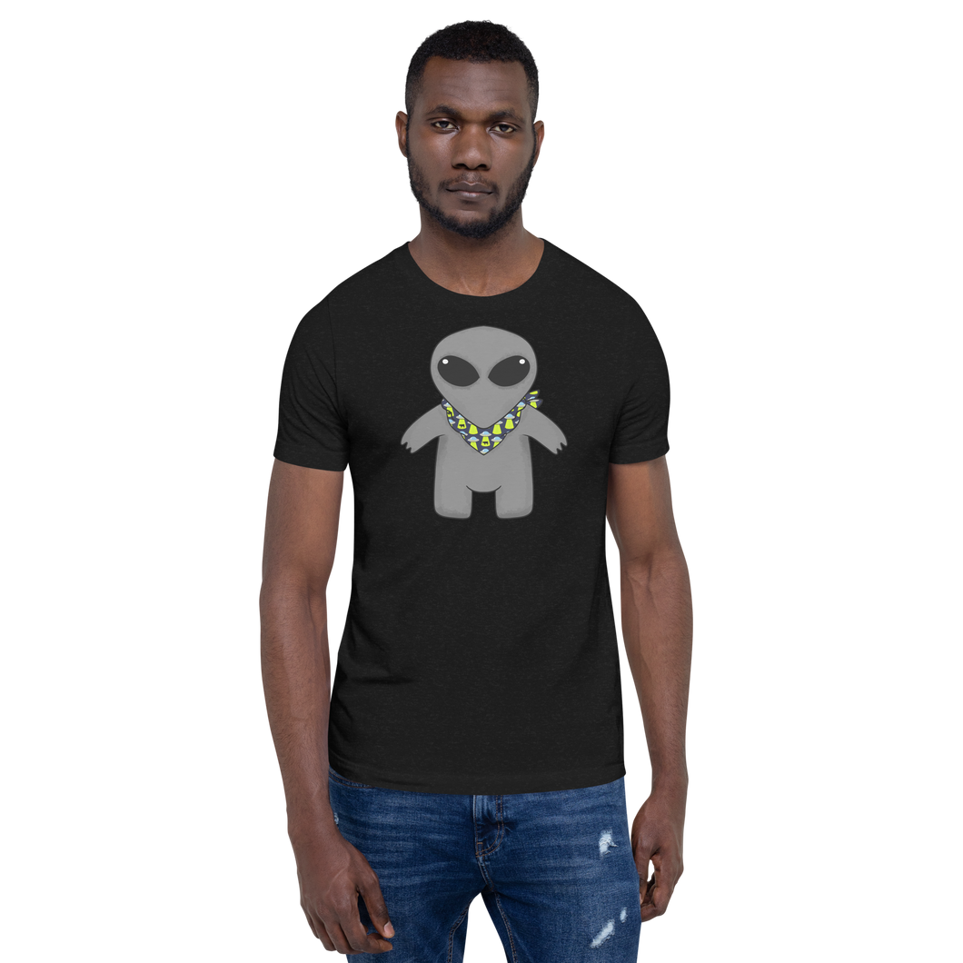 Alien Bandana Buddie Unisex t-shirt