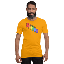 Load image into Gallery viewer, Rainbow Gummy Bears Short-sleeve unisex t-shirt

