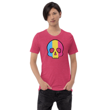 Load image into Gallery viewer, Pan Pride Skull Short-sleeve unisex t-shirt
