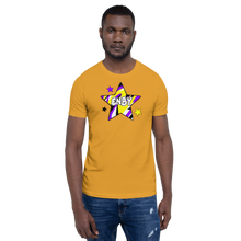 Load image into Gallery viewer, Enby Star Short-sleeve unisex t-shirt
