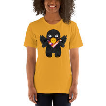 Load image into Gallery viewer, Shii The Crow- Bandana Buddy, lesbian pride shirt
