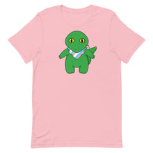 Load image into Gallery viewer, Trans Pride Bandana Buddy Lizard T-shirt
