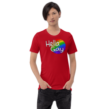 Load image into Gallery viewer, Hella Gay Short-sleeve unisex t-shirt
