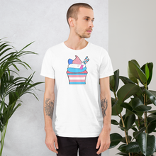 Load image into Gallery viewer, Trans Pride Cupcake Short-sleeve unisex t-shirt
