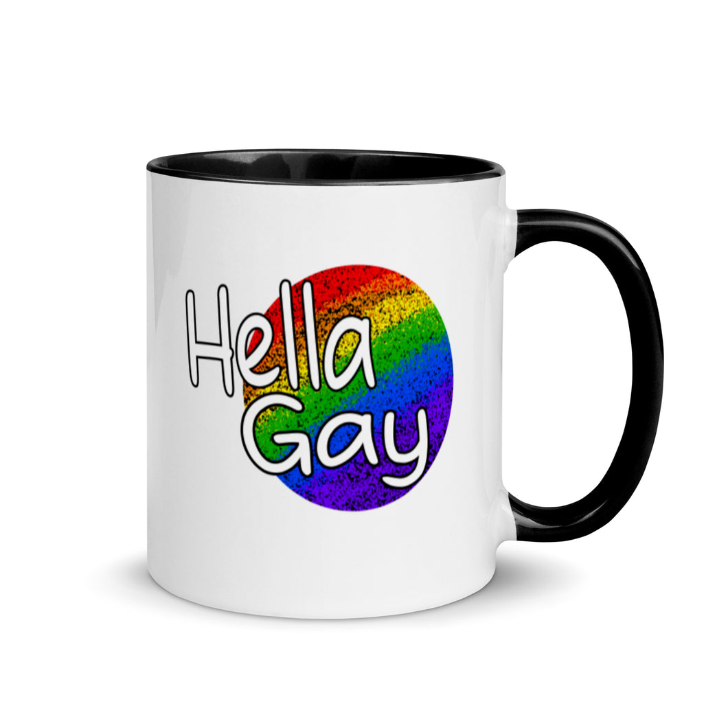 Hella Gay Mug with Color Inside