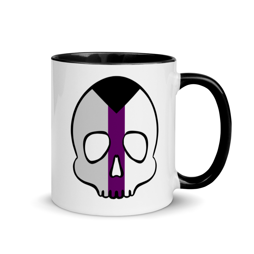 Demi Pride Skull Mug