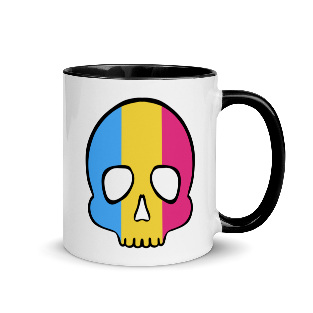 Pan Pride Skull Mug