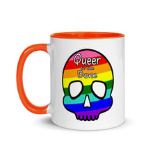 Load image into Gallery viewer, Queer Pride Skull Mug
