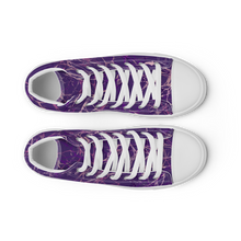 Load image into Gallery viewer, Amandathyst high top canvas shoes (Femme sizes)
