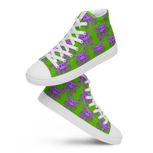 Load image into Gallery viewer, Tenta-Bat high top canvas shoes (Femme sizes)
