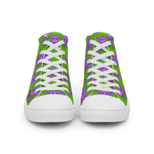 Load image into Gallery viewer, Tenta-Bat high top canvas shoes (Femme sizes)
